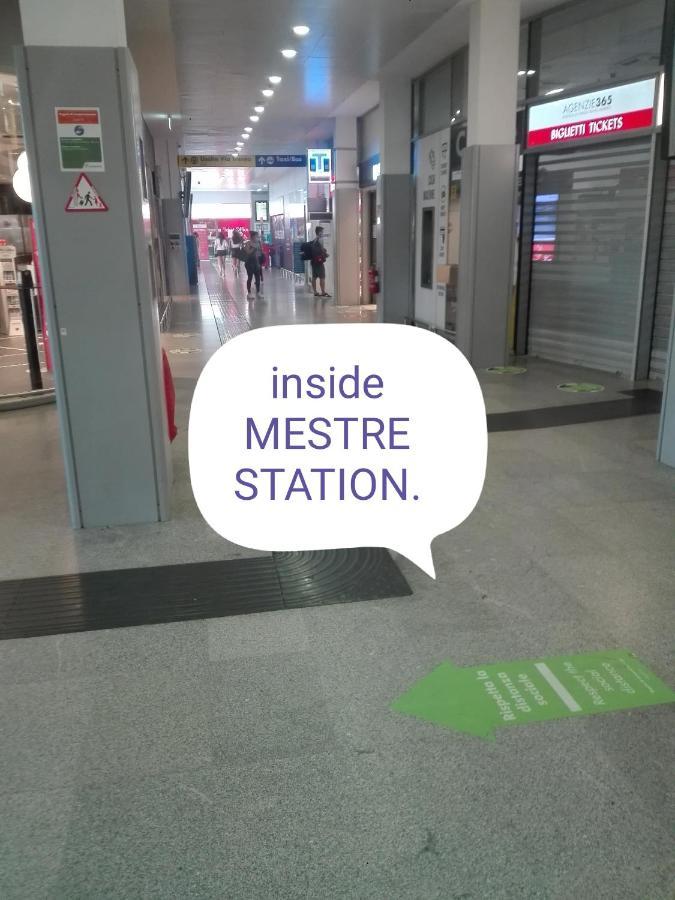 Central Station Rooms Местре Экстерьер фото